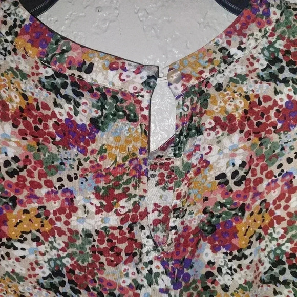 Jodifl High Low Swing Tunic Multi Color Print Size Large - Picture 5 of 8